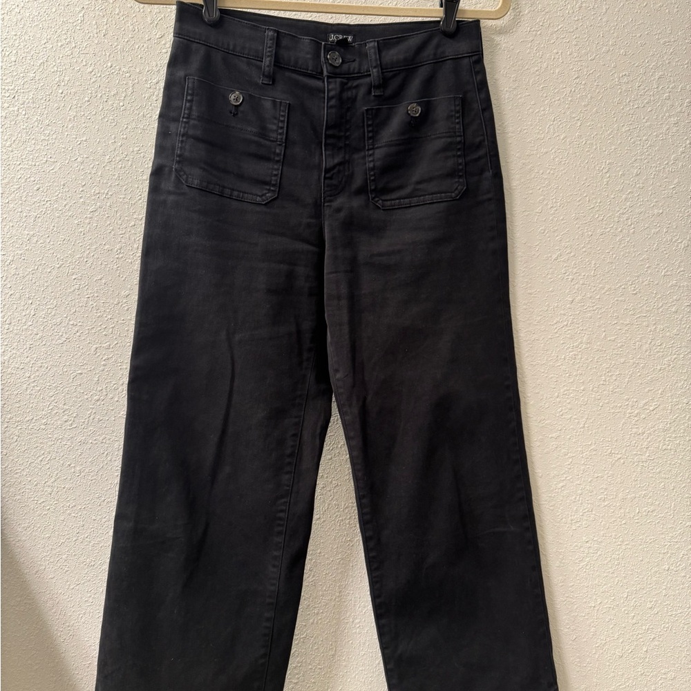 J. Crew sailor slim wide-leg chino pant